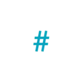 Hashtag+ Radio Logo