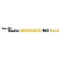Happy Radio Monique 963 Gold on Ice Radio Logo