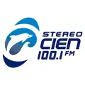 Stereo Cien - 100.1 FM - XHMM-FM - NRM Comunicaciones - Ciudad de México Radio Logo