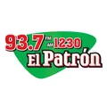 93.7 El Patron Radio Logo