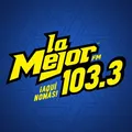 La Mejor Ciudad Obregón - 103.3 FM - XHVJS-FM - Radio Grupo García de León - Ciudad Obregón, SO Radio Logo