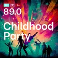 89.0 RTL Childhood Party Radio Logo