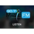 90.7 Magic FM Radio Logo