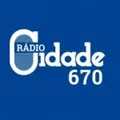 Rádio Cidade 670 AM Radio Logo