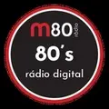  M80 Rádio – 80s Radio Logo