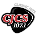 CJCS-FM 107.1 "Classic Hits" Stratford, ON  Radio Logo