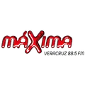  MÁXIMA 88.5 (Veracruz) - 88.5 FM - XHIL-FM - Grupo RADIOSA - Veracruz, Veracruz Radio Logo