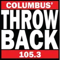 Throwback 105.3 Radio Logo