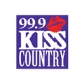 99.9 Kiss Country Radio Logo
