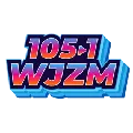 105-1 WJZM Radio Logo