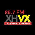 La Grande de Tabasco (Villahermosa) - 89.7 FM - XHVX-FM - Grupo VX - Villahermosa, TB Radio Logo