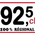 CKAJ 92.5 & 99.7 Saguenay, QC Radio Logo