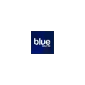 Blue FM 100.7. Ciudad de Buenos Aires Radio Logo