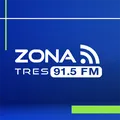 Zona Tres (Guadalajara) - 91.5 FM - XHGEO-FM - Grupo Promomedios - Guadalajara, Jalisco Radio Logo