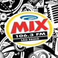 Rádio Mix 106.3 FM Radio Logo