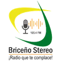 Briceño Stereo 105.4 FM Radio Logo