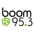 CJXK-FM "Boom 95.3" - Cold Lake, AB Radio Logo