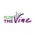 99.3 The Vine Radio Logo