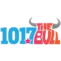 101.7 The Bull Radio Logo