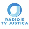 Rádio Justiça 104.7 FM Radio Logo