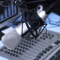 Estéreo Alegre 101.5 FM Radio Logo