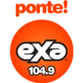 XHEXA "Exa FM" 104.9 FM Mexico City, DF Radio Logo