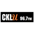CKLU 96.7 Laurentian University - Sudbury, ON Radio Logo