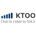 KTOO-FM 104.3 Juneau, AK Radio Logo