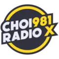 CHOI 98.1 "Radio X" Quebec City, QC Radio Logo