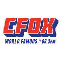 CFOX 99.3 Vancouver, BC Radio Logo