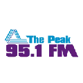 CKCB 95.1 "The Peak" Collingwood, ON Radio Logo