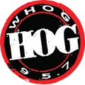 WHOG 95.7 "The Hog" Ormond-By-The-Sea, FL Radio Logo