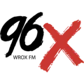WROX "96X" 96.1 - Exmore, VA Radio Logo