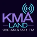 KMA -960 & 99.1 "KMAland" Shenandoah, IA Radio Logo