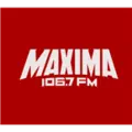 Máxima 106.7 FM Radio Logo