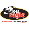 WEGE 104.9 "The Eagle" Lima, OH Radio Logo