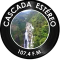 Cascada Stereo 107.4 FM Radio Logo