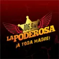  LA PODEROSA 106.9 (Veracruz) - 106.9 FM -XHQT-FM - Grupo AvanRadio Radiorama - Veracruz, Veracruz Radio Logo