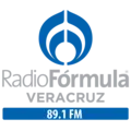 Radio Fórmula (Veracruz) - 89.1 FM - XHAVR-FM - Grupo Fórmula - Alvarado / Boca del Río, VE Radio Logo