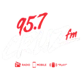 95.7 Cruz FM Edmonton Radio Logo