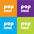 Radio Pop 93.3 FM Radio Logo