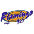Flamingo Stereo 93.7 FM Radio Logo