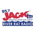 Jack FM 95.7 River Rat Radio Radio Logo