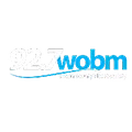 92.7 WOBM Radio Logo