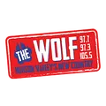 WZAD 97.3 94.3 105.5 The Wolf Radio Logo