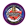 101.7 BIG HEART FM Radio Logo