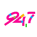 Nueve Cuatro Siete - 94.7 FM Radio Logo