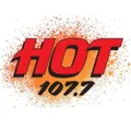 Hot 107.7 Birmingham, AL Radio Logo