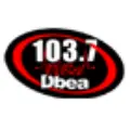 103.7 Da Beat Radio Logo