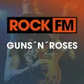 ROCK FM GUNS 'N' ROSES Radio Logo